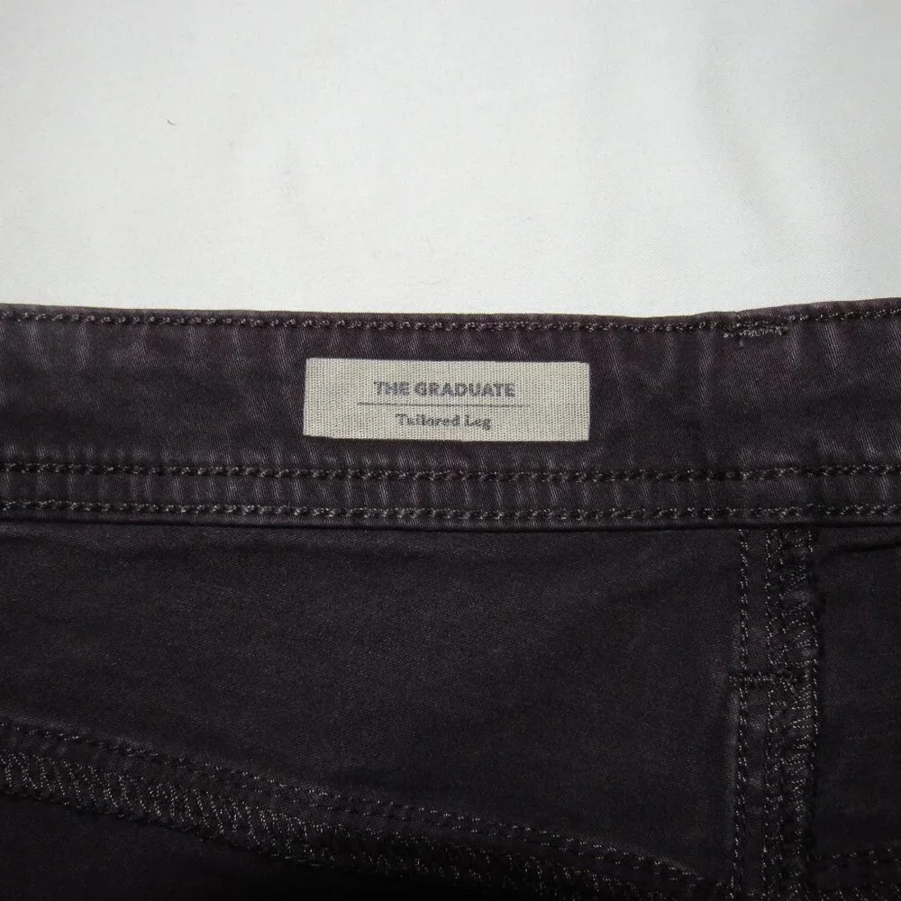 Adriano Goldschmied AG THE GRADUATE Tailored Leg Purple Jeans Men's 38 x 32